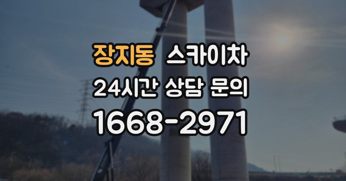 장지동 스카이차