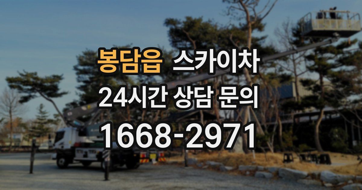 봉담읍 스카이차