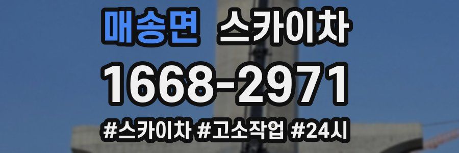 매송면 스카이차