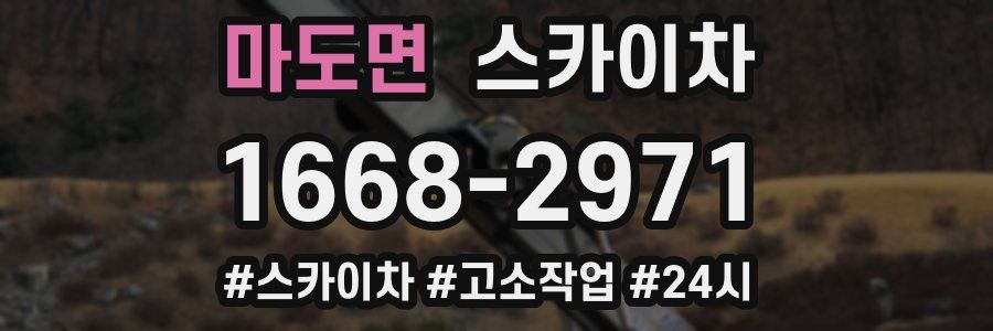 마도면 스카이차