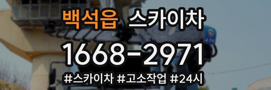 백석읍 스카이차