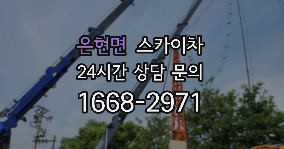 은현면 스카이차