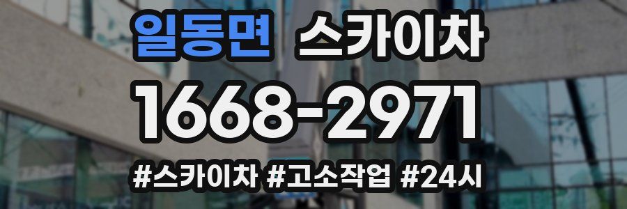 일동면 스카이차