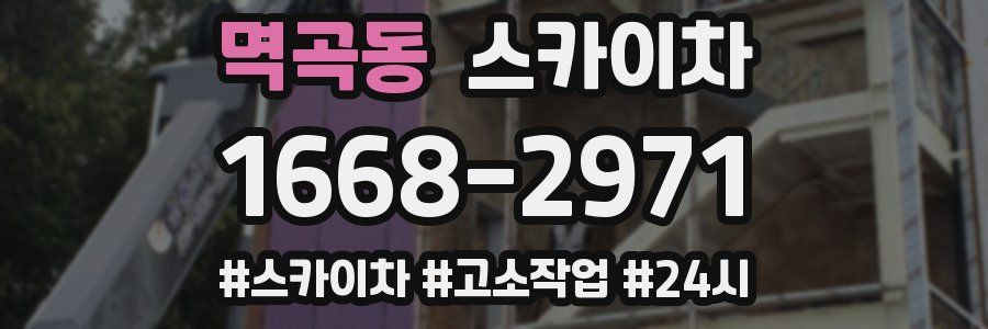 멱곡동 스카이차