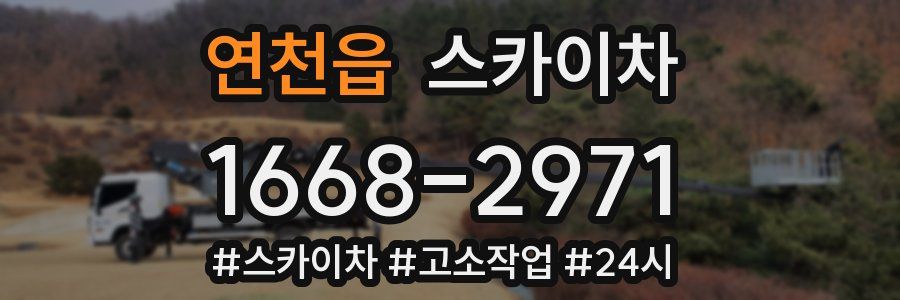 연천읍 스카이차