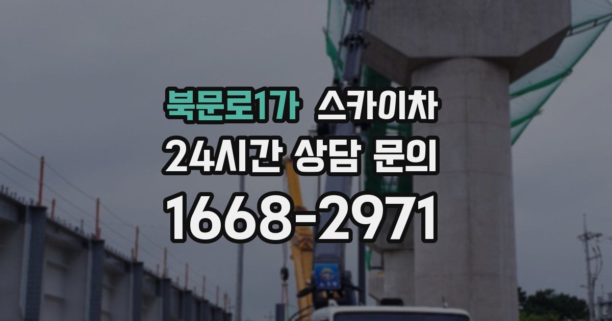 북문로1가 스카이차