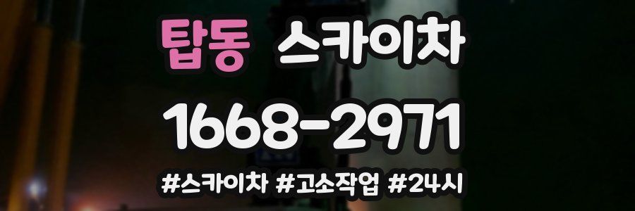 탑동 스카이차