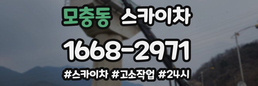 모충동 스카이차