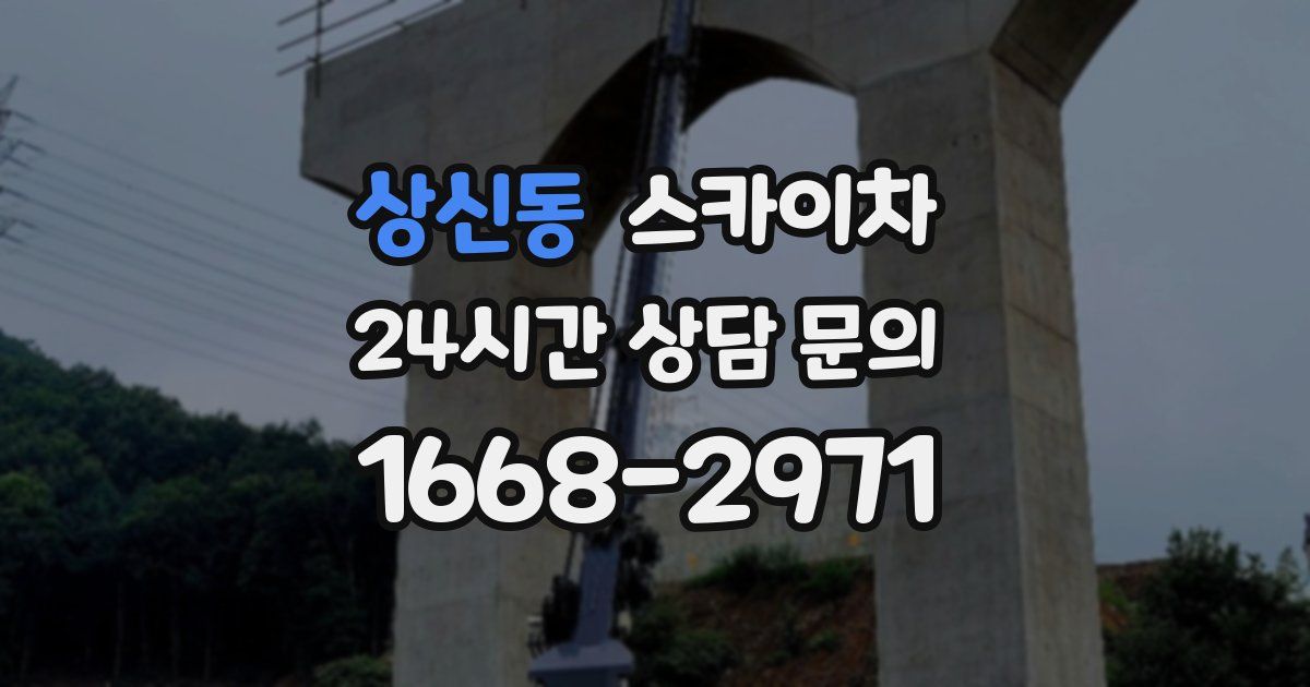 상신동 스카이차