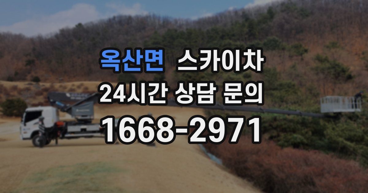 옥산면 스카이차