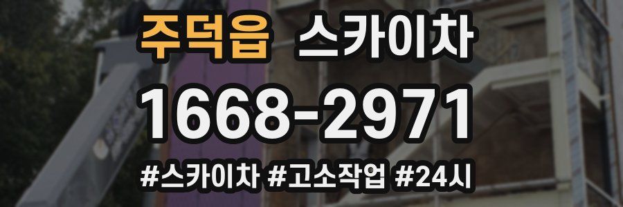 주덕읍 스카이차