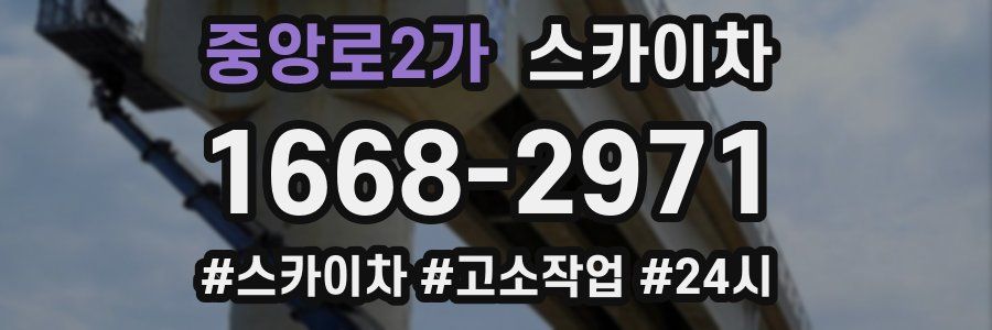 중앙로2가 스카이차