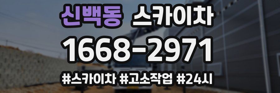 신백동 스카이차