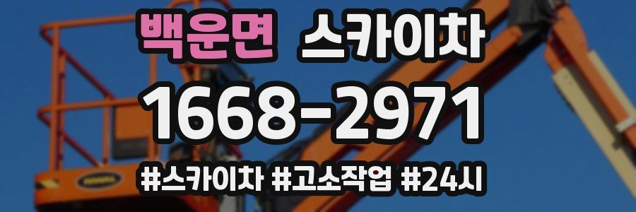 백운면 스카이차