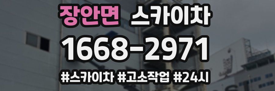 장안면 스카이차