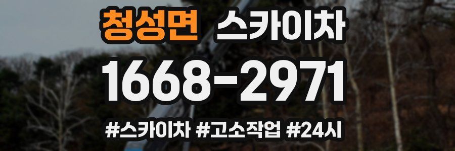 청성면 스카이차