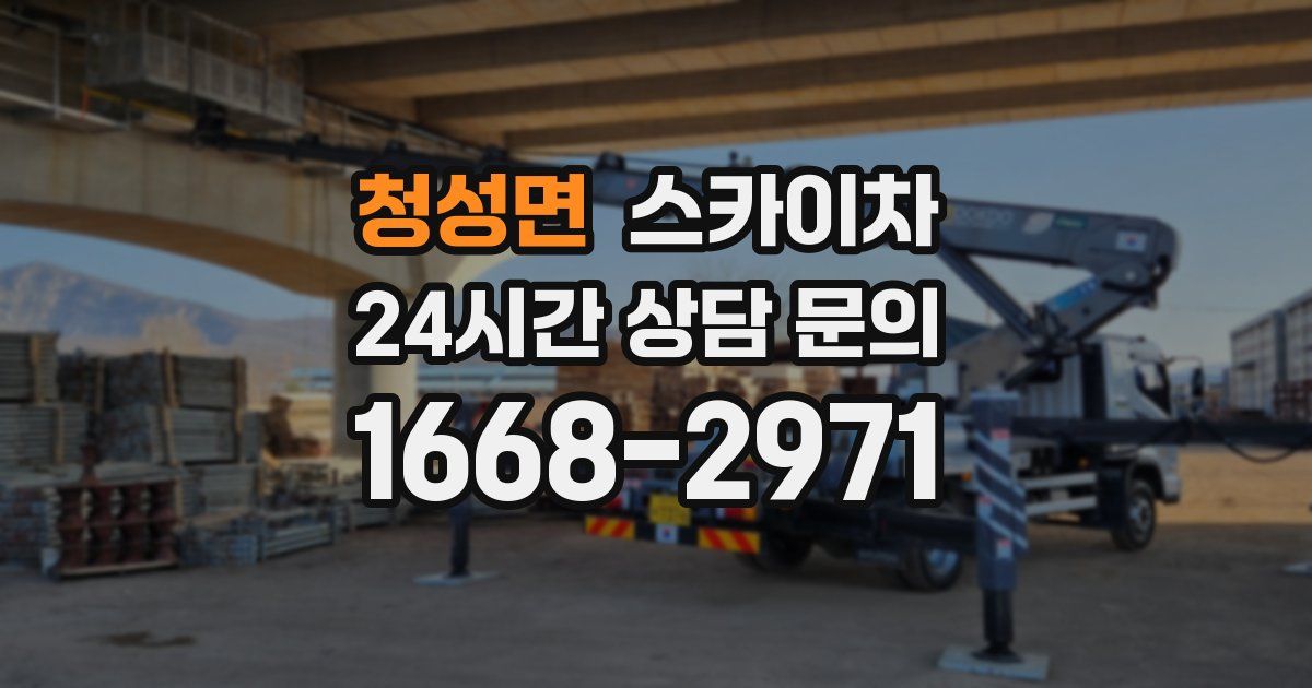 청성면 스카이차