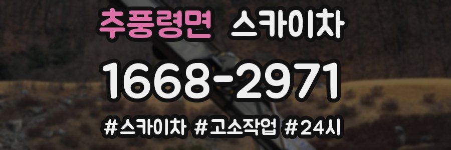 추풍령면 스카이차