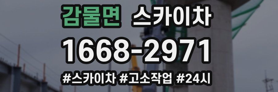 감물면 스카이차