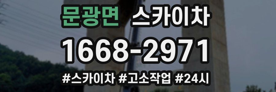 문광면 스카이차