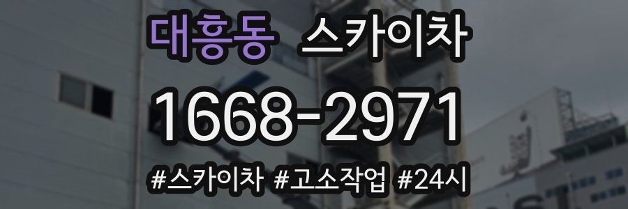 대흥동 스카이차