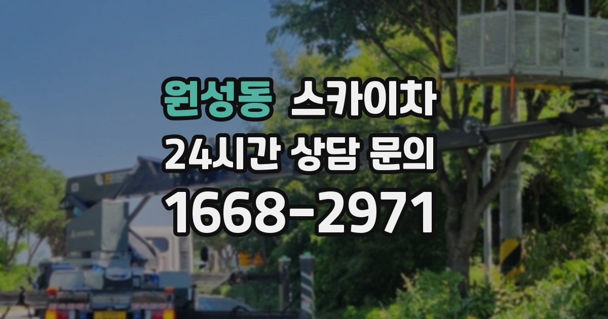 원성동 스카이차