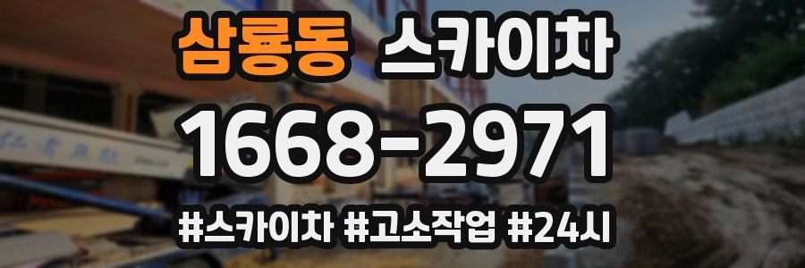 삼룡동 스카이차