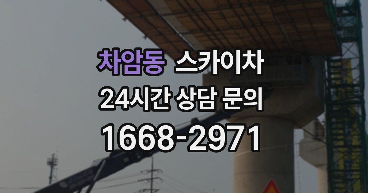 차암동 스카이차