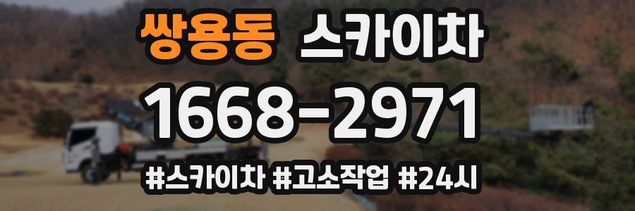 쌍용동 스카이차