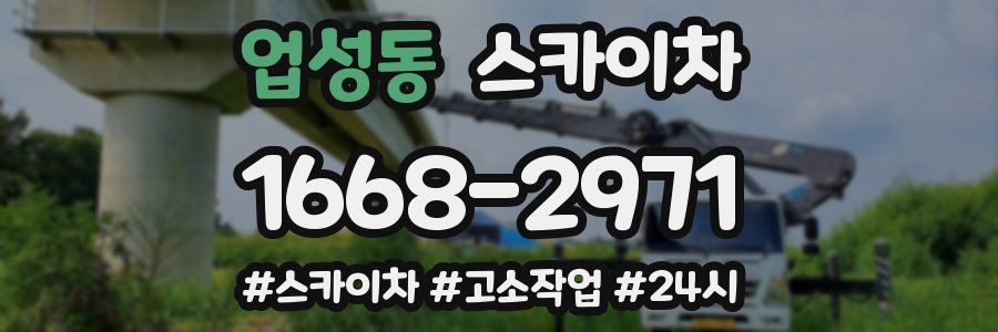 업성동 스카이차