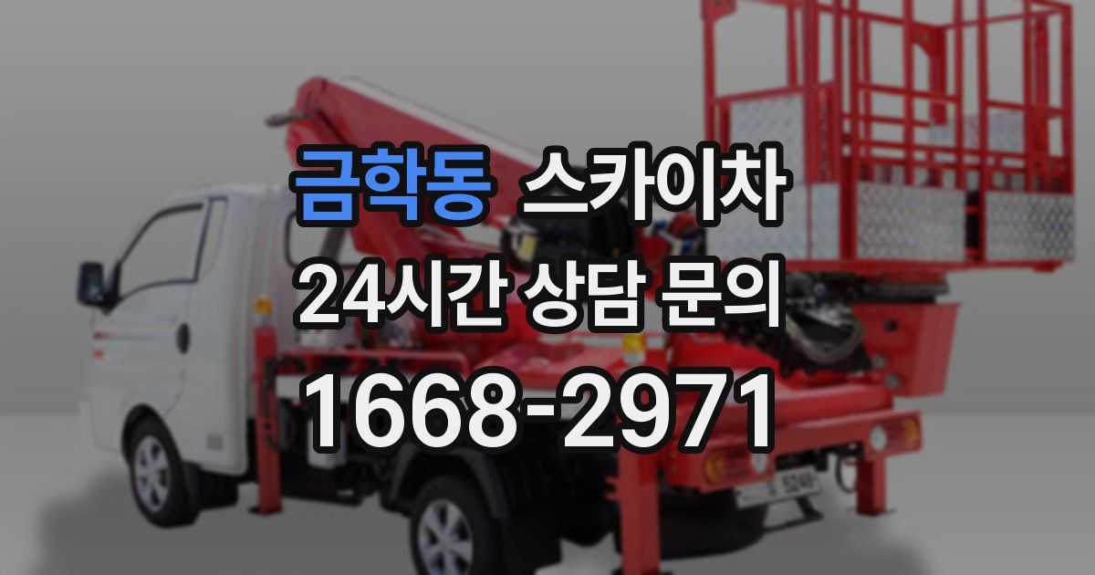 금학동 스카이차