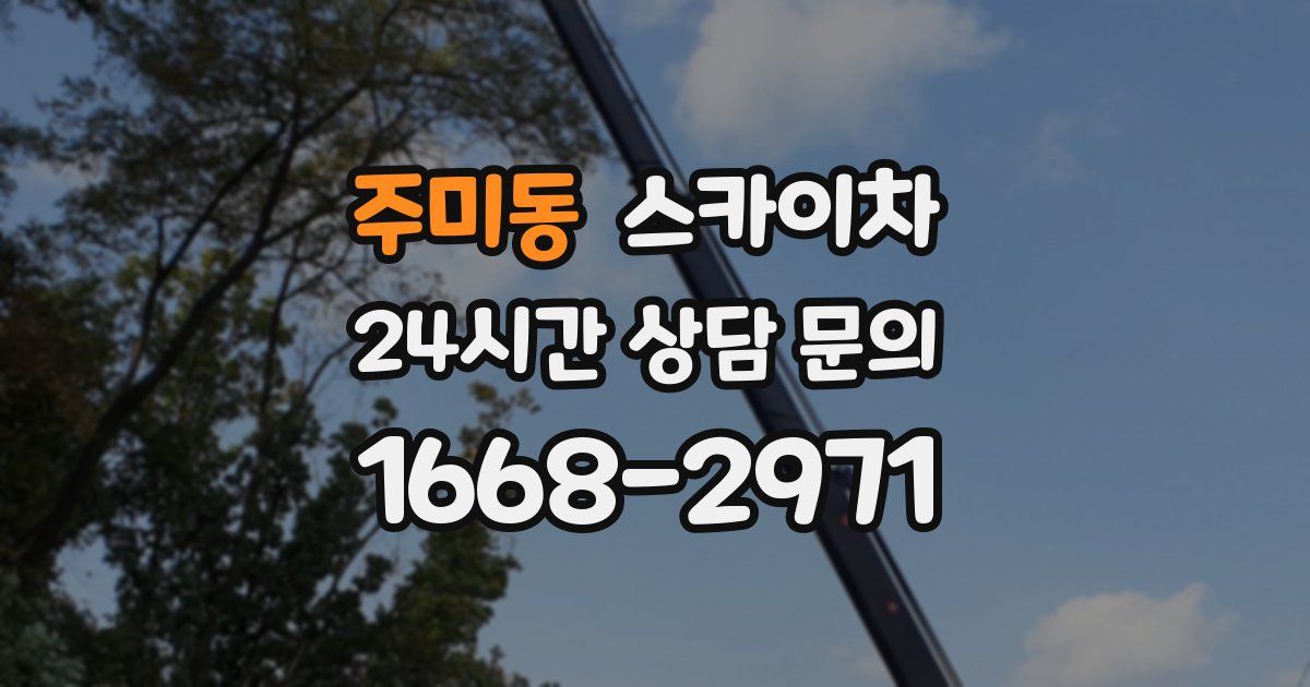 주미동 스카이차