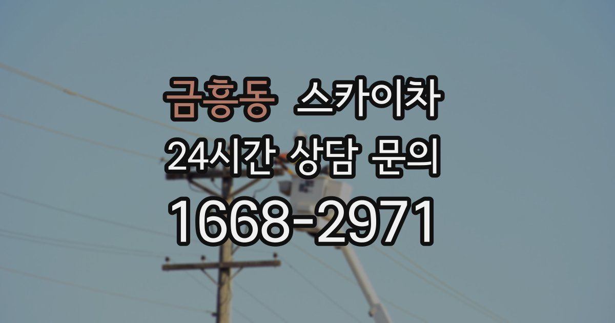 금흥동 스카이차