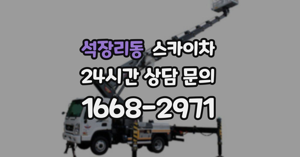 석장리동 스카이차