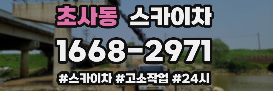 초사동 스카이차