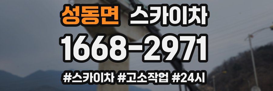 성동면 스카이차