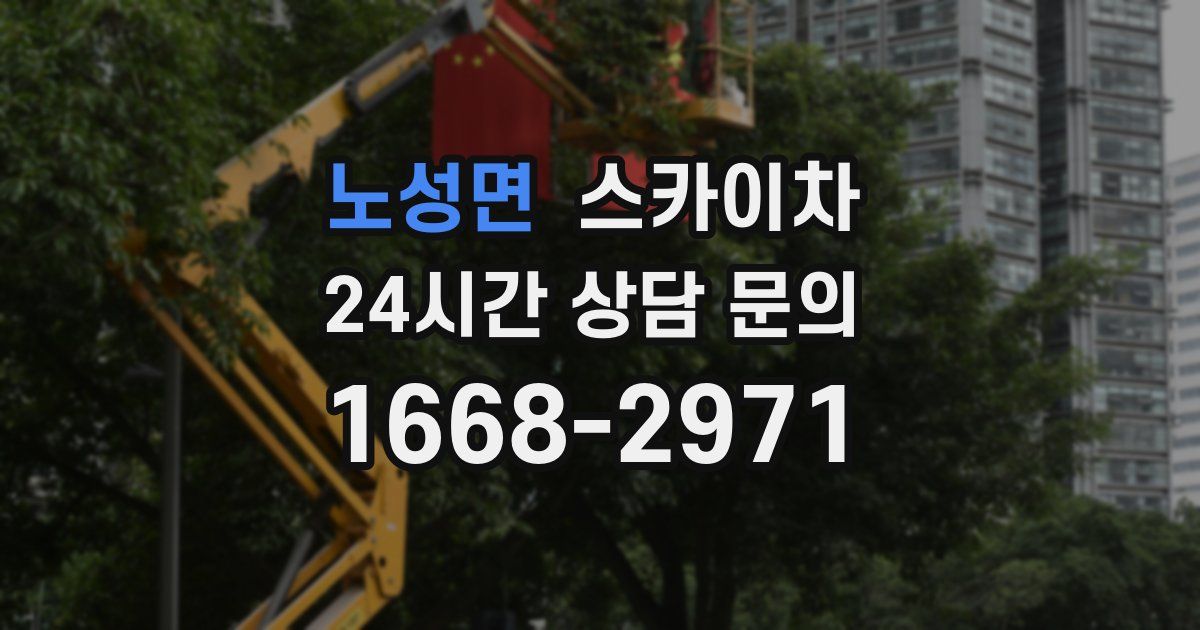 노성면 스카이차