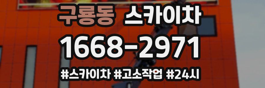 구룡동 스카이차