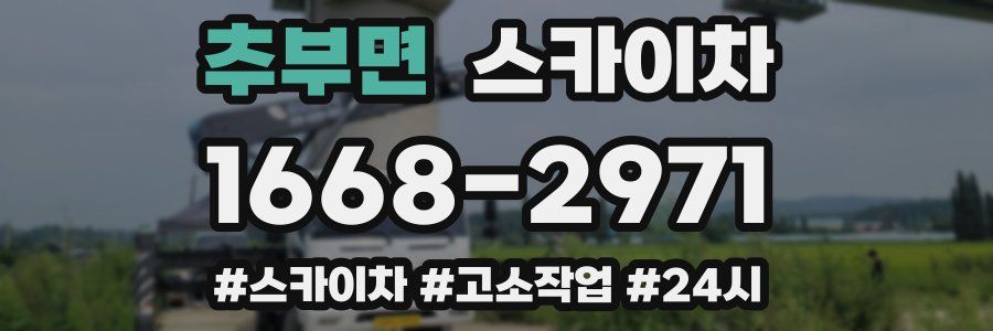 추부면 스카이차