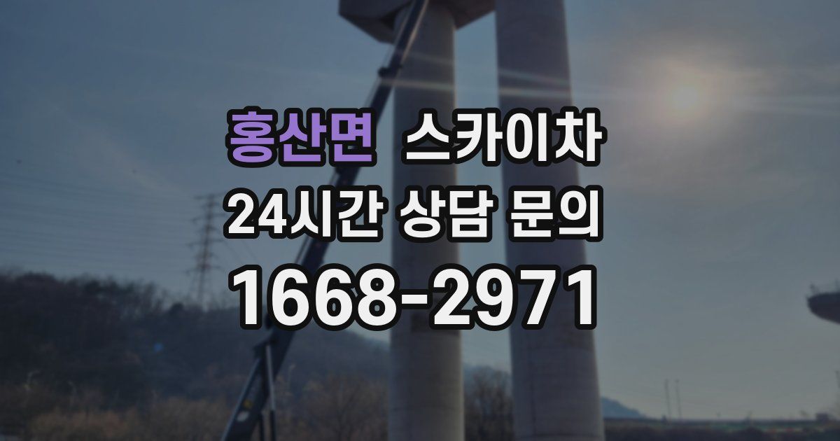 홍산면 스카이차