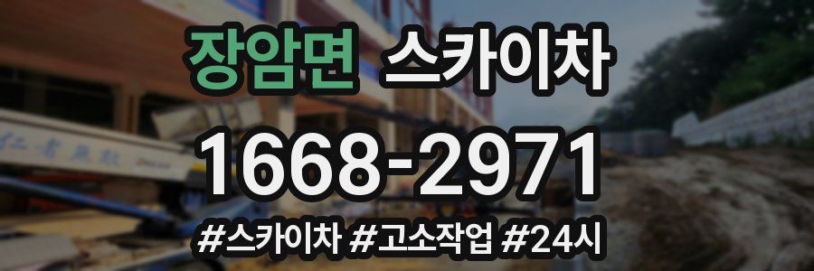 장암면 스카이차