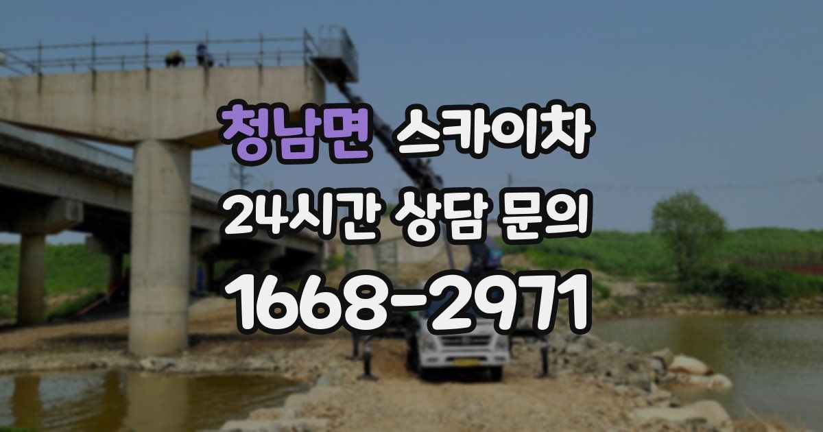 청남면 스카이차