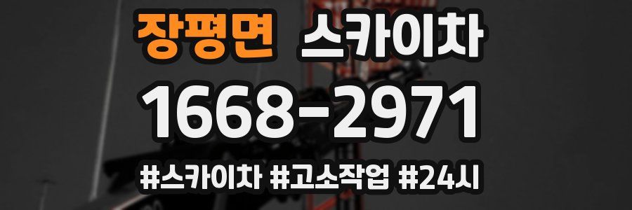 장평면 스카이차