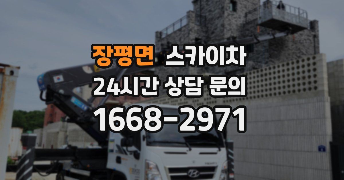 장평면 스카이차