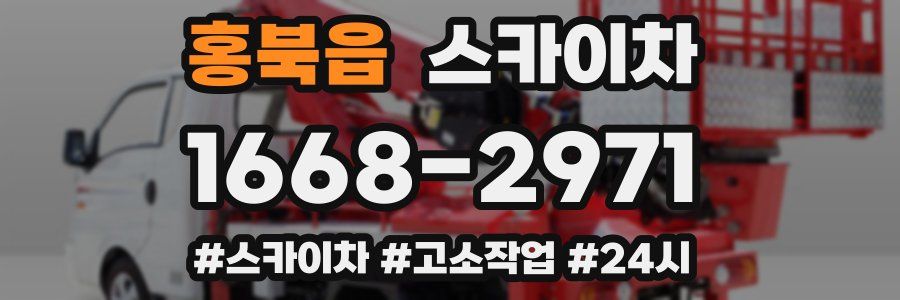 홍북읍 스카이차