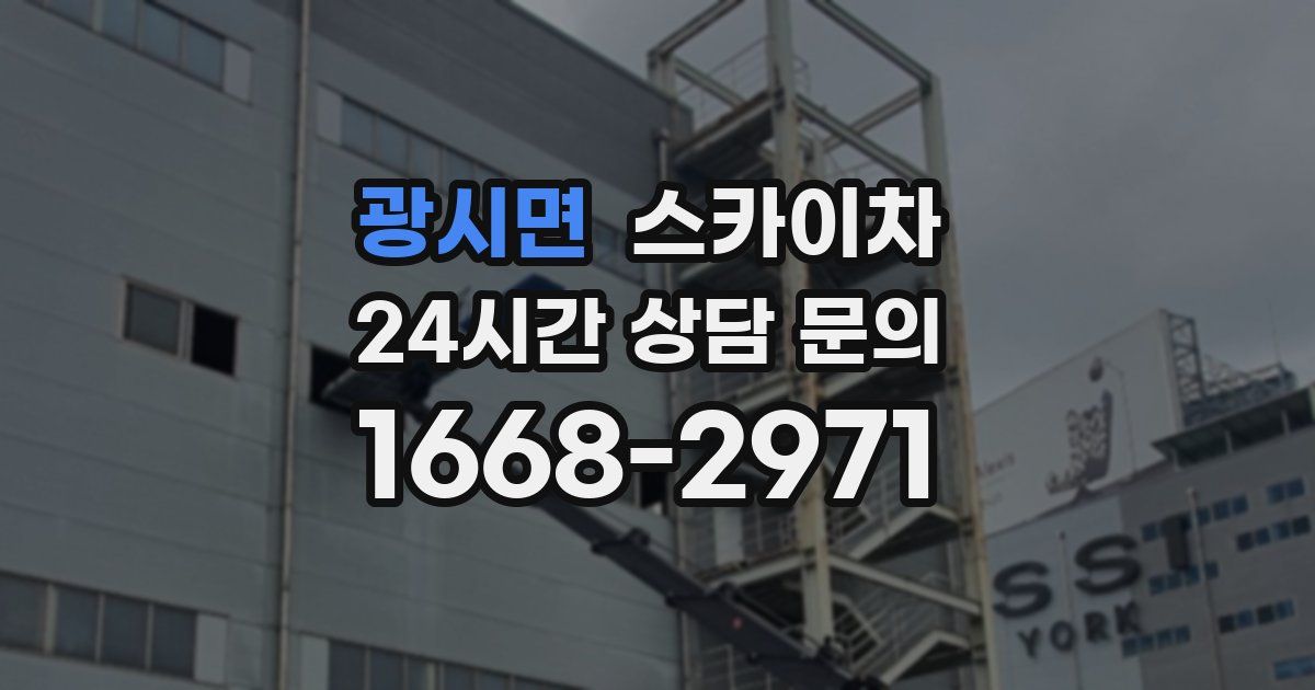 광시면 스카이차