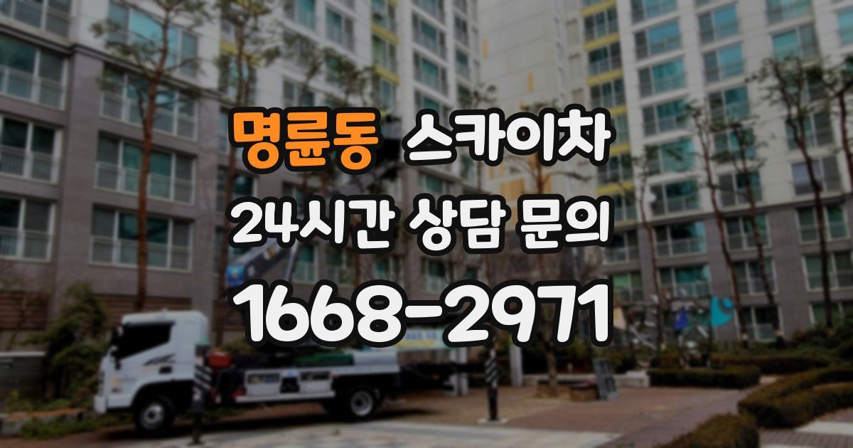 명륜동 스카이차