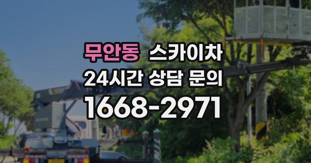 무안동 스카이차