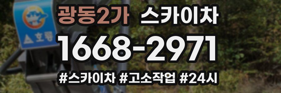 광동2가 스카이차