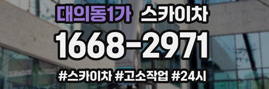 대의동1가 스카이차